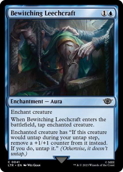 画像1: 【ENG】たぶらかしの呪い治療/Bewitching Leechcraft[MTG_LTR_0041C] (1)
