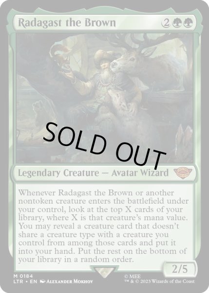 画像1: 【ENG】茶色のラダガスト/Radagast the Brown[MTG_LTR_0184M] (1)