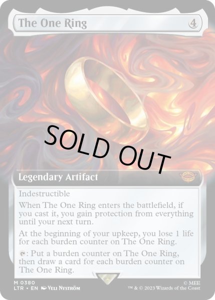 画像1: 【ENG】一つの指輪/The One Ring[MTG_LTR_0380M] (1)
