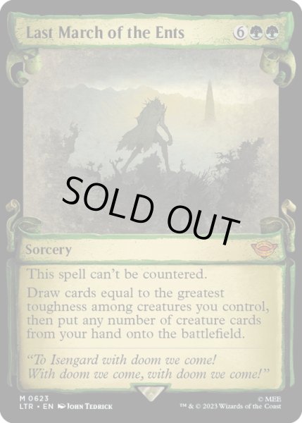 画像1: 【ENG】★Foil★エント最後の進軍/Last March of the Ents[MTG_LTR_0623M] (1)