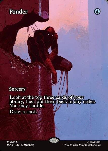 画像1: 【ENG】思案/Ponder[MTG_MAR_0013_M] (1)