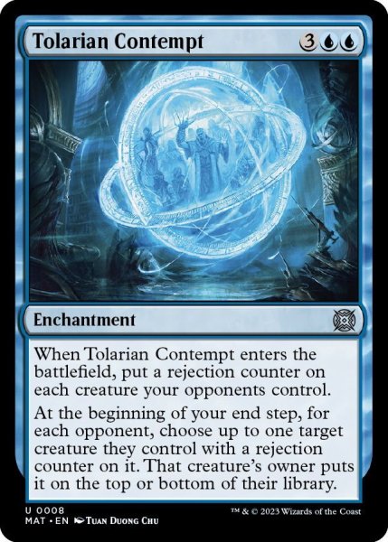 画像1: 【ENG】トレイリアの侮辱/Tolarian Contempt[MTG_MAT_0008U] (1)