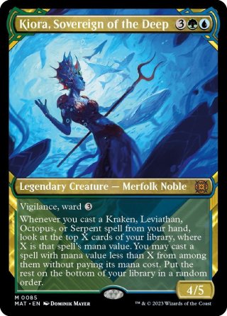 MTG 上げ潮、キオーラ　英語　4枚 上げ潮、キオーラ｜カードギャラリー｜マジック：ザ