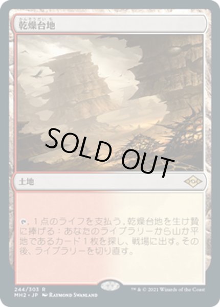 画像1: 【JPN】乾燥台地/Arid Mesa[MTG_MH2_244R] (1)