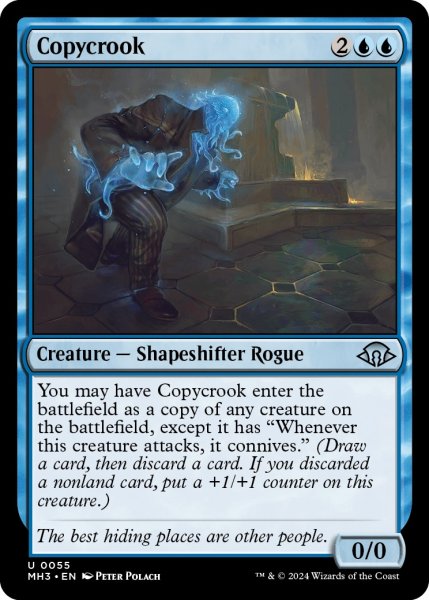 画像1: 【ENG】模倣鬼/Copycrook[MTG_MH3_0055_U] (1)