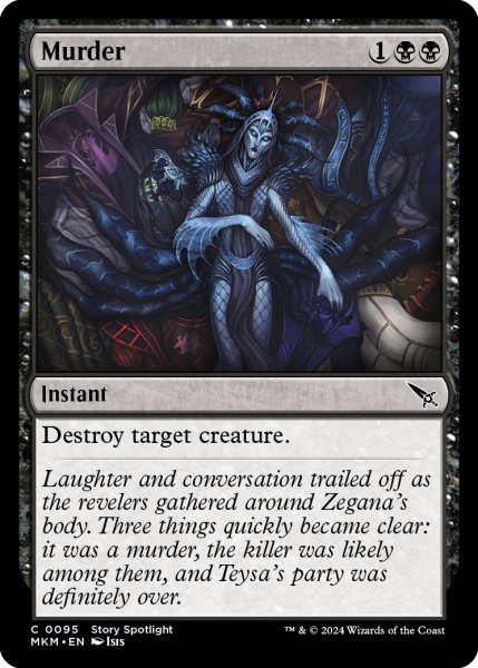 画像1: 【ENG】殺害/Murder[MTG_MKM_0095_C] (1)