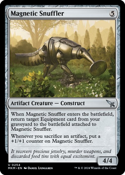 画像1: 【ENG】磁力の鼻鳴らし/Magnetic Snuffler[MTG_MKM_0254_U] (1)