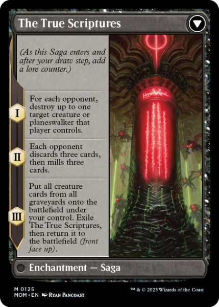 画像2: 【ENG】シェオルドレッド//真実の教典/Sheoldred//The True Scriptures[MTG_MOM_0125M] (2)