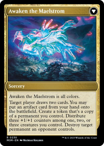 画像2: 【ENG】アラーラへの侵攻//大渦の目覚め/Invasion of Alara//Awaken the Maelstrom[MTG_MOM_0230R] (2)