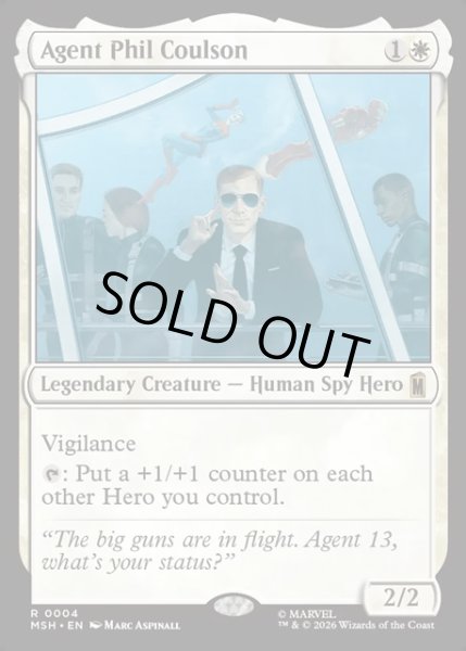 画像1: 【ENG】エージェント、フィル・コールソン/Agent Phil Coulson[MTG_MSH_0004_R] (1)