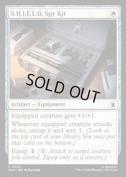 画像1: 【ENG】S.H.I.E.L.D.スパイキット/S.H.I.E.L.D. Spy Kit[MTG_MSH_0036_C] (1)