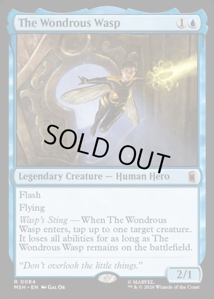 画像1: 【ENG】ワンダラス・ワスプ/The Wondrous Wasp[MTG_MSH_0084_R] (1)