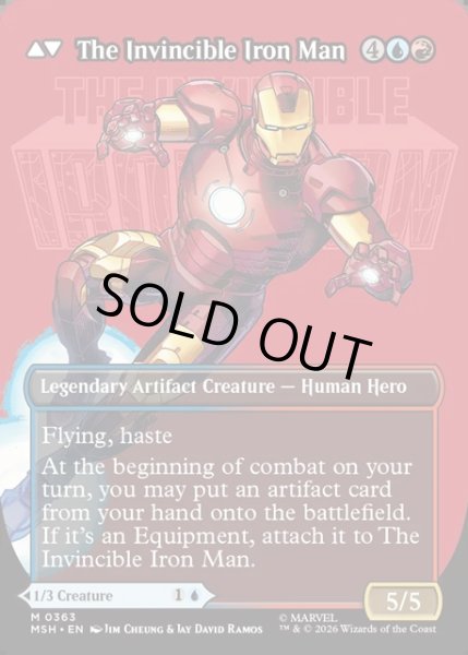 画像2: 【ENG】トニー・スターク//インビンシブル・アイアンマン/Tony Stark//The Invincible Iron Man[MTG_MSH_0363_M] (2)