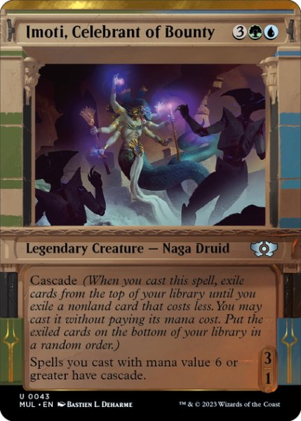 画像1: 【ENG】報奨の祝賀者、イモーティ/Imoti, Celebrant of Bounty[MTG_MUL_0043U] (1)