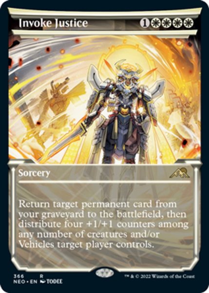 画像1: 【ENG】報復招来/Invoke Justice[MTG_NEO_366R] (1)