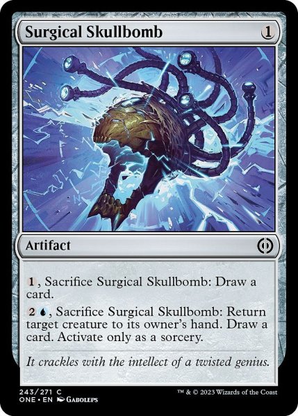 画像1: 【ENG】外科の頭蓋爆弾/Surgical Skullbomb[MTG_ONE_243C] (1)