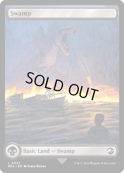 画像2: 【ENG】沼/Swamp[MTG_REX_0023L] (2)