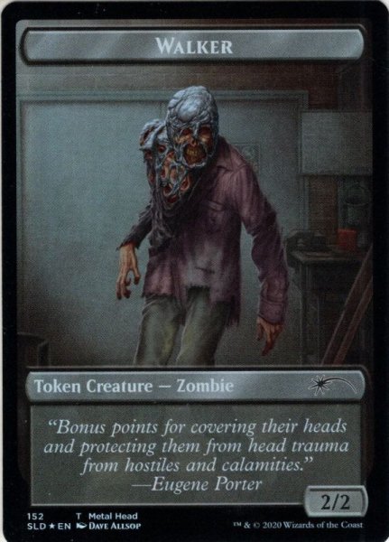 画像2: 【ENG】★Foil★Walker Tokens[MTG_SLD_151/152] (2)