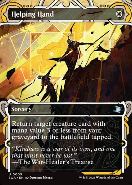 画像1: 【ENG】★Mystical Archive★救いの手/Helping Hand[MTG_SOA_0005_U] (1)