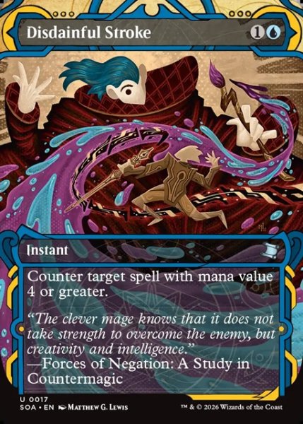 画像1: 【ENG】★Mystical Archive★軽蔑的な一撃/Disdainful Stroke[MTG_SOA_0017_U] (1)