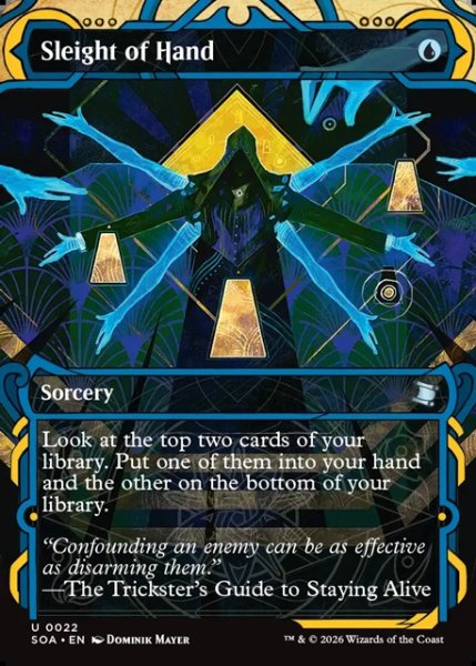 画像1: 【ENG】★Mystical Archive★手練/Sleight of Hand[MTG_SOA_0022_U] (1)