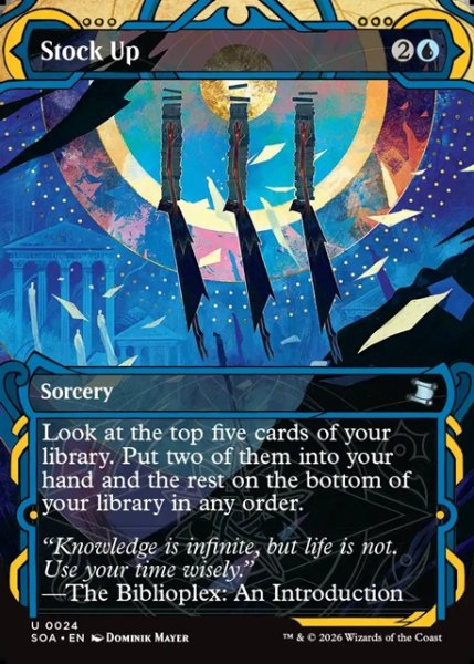 画像1: 【ENG】★Mystical Archive★食糧補充/Stock Up[MTG_SOA_0024_U] (1)