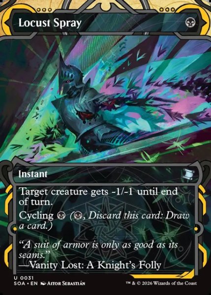 画像1: 【ENG】★Mystical Archive★蝗の飛散/Locust Spray[MTG_SOA_0031_U] (1)