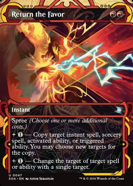 画像1: 【ENG】★Mystical Archive★しっぺ返し/Return the Favor[MTG_SOA_0047_U] (1)