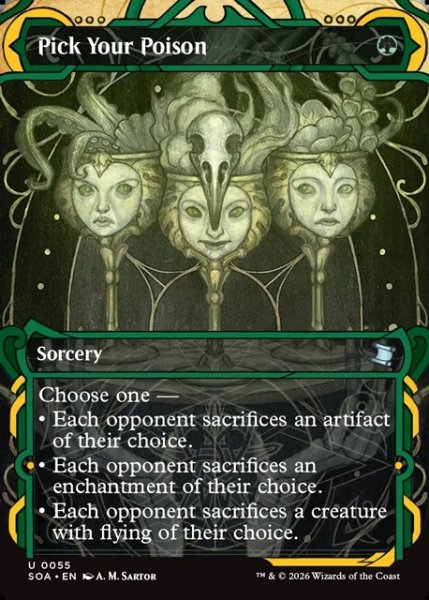 画像1: 【ENG】★Mystical Archive★毒を選べ/Pick Your Poison[MTG_SOA_0055_U] (1)