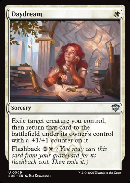 画像1: 【ENG】白昼夢/Daydream[MTG_SOS_0009_U] (1)