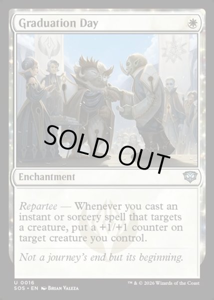 画像1: 【ENG】卒業の日/Graduation Day[MTG_SOS_0016_U] (1)