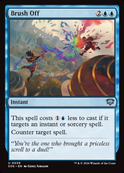 画像1: 【ENG】払い落とし/Brush Off[MTG_SOS_0039_U] (1)