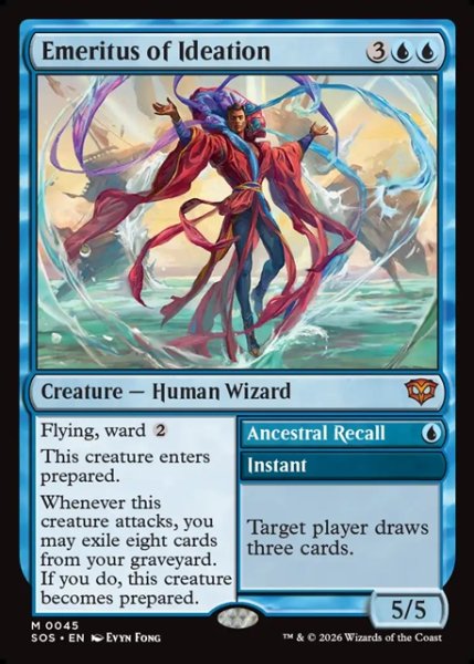 画像1: 【ENG】観念の名誉教授/Emeritus of Ideation[MTG_SOS_0045_M] (1)