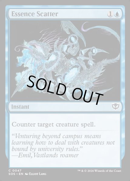 画像1: 【ENG】本質の散乱/Essence Scatter[MTG_SOS_0047_C] (1)