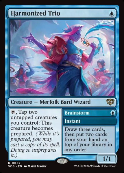 画像1: 【ENG】調和したトリオ/Harmonized Trio[MTG_SOS_0052_R] (1)