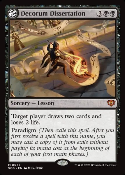 画像1: 【ENG】端正な論文/Decorum Dissertation[MTG_SOS_0078_M] (1)