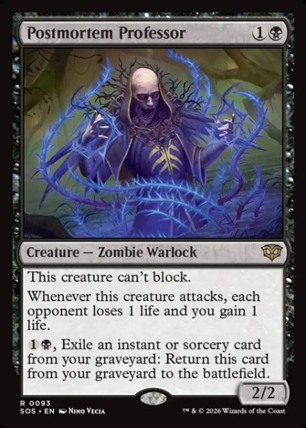 画像1: 【ENG】検死の教授/Postmortem Professor[MTG_SOS_0093_R] (1)