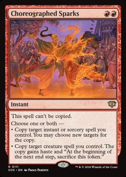 画像1: 【ENG】振り付けされた火花/Choreographed Sparks[MTG_SOS_0111_R] (1)