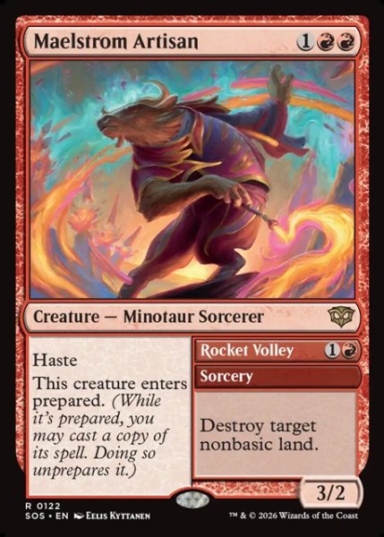 画像1: 【ENG】大渦の職工/Maelstrom Artisan[MTG_SOS_0122_R] (1)
