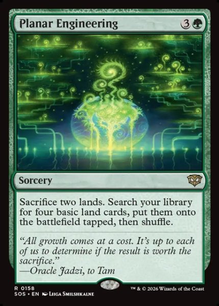 画像1: 【ENG】次元工学/Planar Engineering[MTG_SOS_0158_R] (1)
