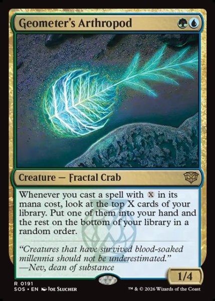 画像1: 【ENG】幾何学の節足動物/Geometer's Arthropod[MTG_SOS_0191_R] (1)