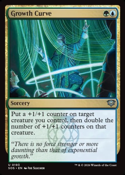 画像1: 【ENG】成長曲線/Growth Curve[MTG_SOS_0193_U] (1)