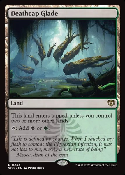 画像1: 【ENG】死天狗茸の林間地/Deathcap Glade[MTG_SOS_0253_R] (1)