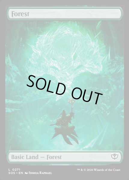 画像1: 【ENG】森/Forest[MTG_SOS_0271_L] (1)