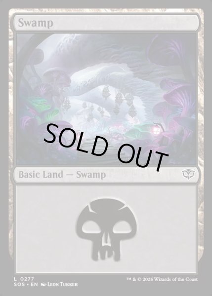 画像1: 【ENG】沼/Swamp[MTG_SOS_0277_L] (1)