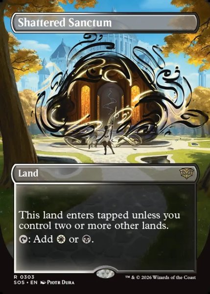 画像1: 【ENG】砕かれた聖域/Shattered Sanctum[MTG_SOS_0303_R] (1)