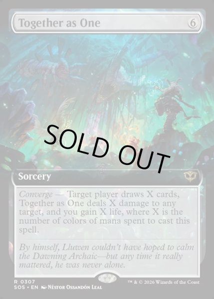 画像1: 【ENG】力を一つに/Together as One[MTG_SOS_0307_R] (1)