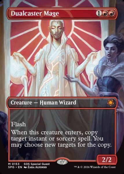 画像1: 【ENG】二重詠唱の魔道士/Dualcaster Mage[MTG_SPG_0153_M] (1)