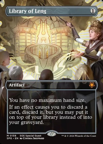 画像1: 【ENG】レンの書庫/Library of Leng[MTG_SPG_0158_M] (1)