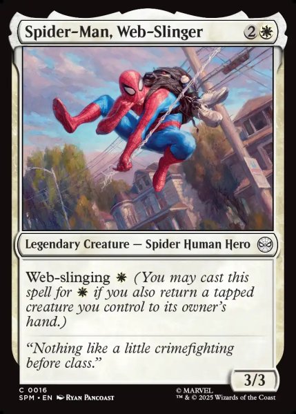 画像1: 【ENG】ウェブスリンガー、スパイダーマン/Spider-Man, Web-Slinger[MTG_SPM_0016_C] (1)
